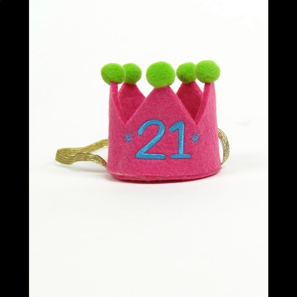 MudPie 21st Birthday Crown
